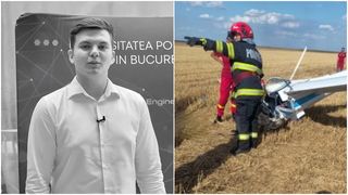 Emanuel a pierit &icirc;n accidentul de planor din județul Olt. Avea doar 24 de ani și era pasionat de zbor