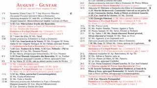 Calendar ortodox august 2025: Cele mai importante sărbători