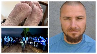VIDEO „Picioarele unui coleg după 31 de ore de căutări” Imaginea revoltătoare care a stârnit scandal în Poliție, în timpul operațiunii de căutare a criminalului din Mureș