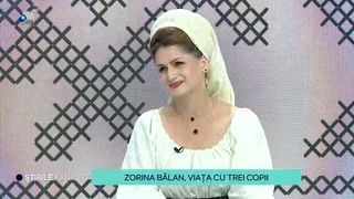 VIDEO „Cred că este doar bunătatea lui Dumnezeu”. Cântăreața Zorina Bălan, viața de mamă cu trei copii