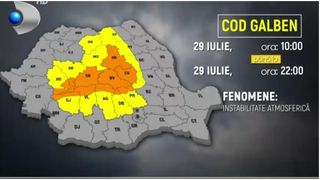 VIDEO Vremea &icirc;n Rom&acirc;nia: temperaturile scad treptat