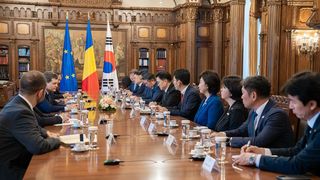 nicusor dan, republica coreea, palatul cotroceni 