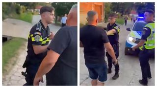 VIDEO Măsuri după incidentul cu polițistul din Caraș-Severin amenințat și umilit: doi bărbați, reținuți