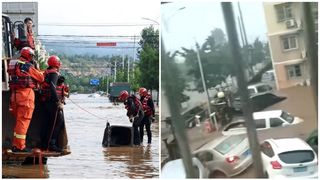 VIDEO Cel puțin 38 de oameni și-au pierdut viața în inundațiile uriașe din Beijing