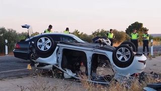 Accident devastator &icirc;n Spania