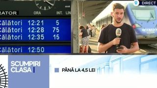VIDEO Biletele de tren se scumpesc. Ministerul Transporturilor anunță majorarea tarifelor după creșterea TVA