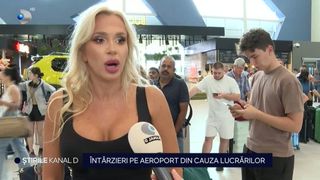 VIDEO Aeroportul Henri Coandă, afectat de lucrări de reparații. Întârzieri și aglomerație în plin sezon estival