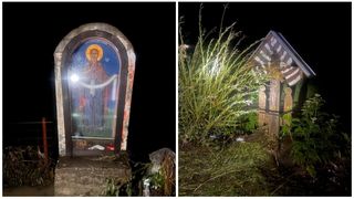 Două troițe au rămas neatinse de inundațiile din Suceava: "O rază de speranță în mijlocul dezastrului"