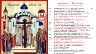 Ce sărbătoare este &icirc;n Calendarul ortodox pe 1 august 2025?