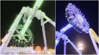 VIDEO Clipe de groază într-un parc de distracţii din Arabia Saudită. Momentul în care un carusel s-a rupt în două. Peste 20 de persoane rănite, 3 sunt în stare critică