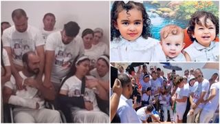 VIDEO Imaginile durerii de la înmormântarea celor trei copii morți în tragedia din Spania. Părinții, aduși direct de la spital să-și conducă micuții pe ultimul drum