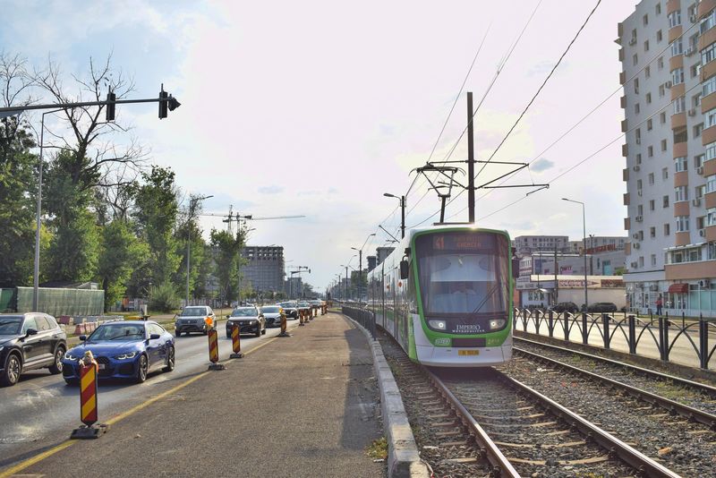 Tramvaiul 41 nu mai circulă în luna august
