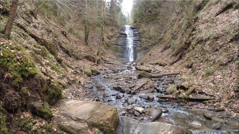 Cascada Bursuc - județul Suceava