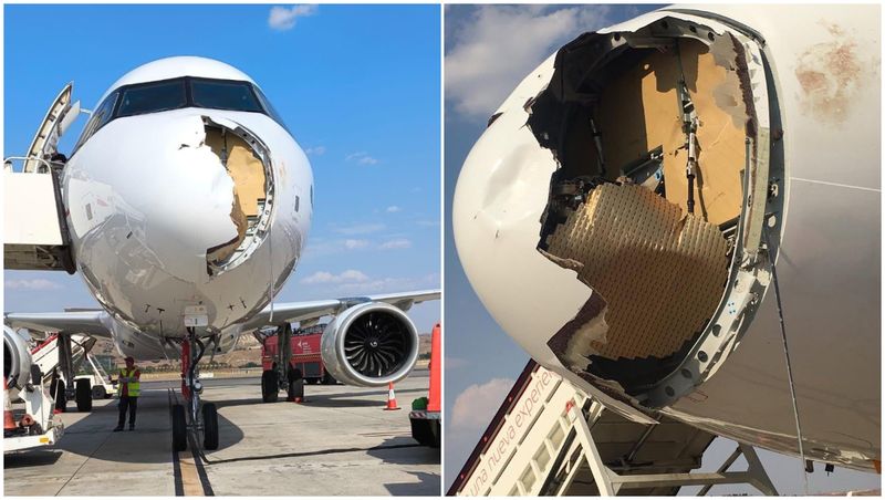 Avarie majoră din cauza unei păsări