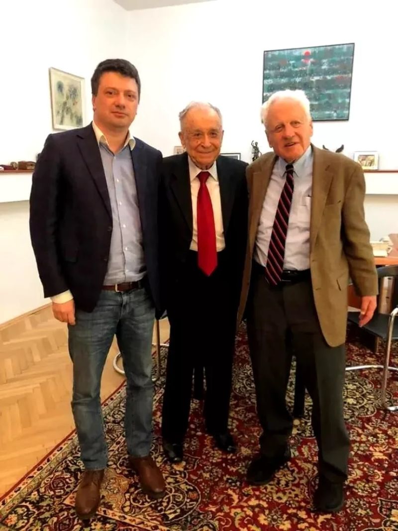 Ultima fotografie cu Ion Iliescu