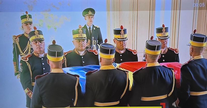 ion iliescu, cortegiu ion iliescu, ion iliescu a murit 