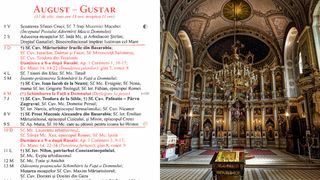 Ce sărbătoare este în Calendarul ortodox pe 8 august 2025?