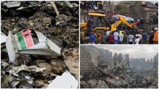 VIDEO Avion prăbușit într-un cartier rezidențial. Mai multe case distruse, 6 oameni au murit