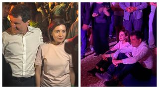 Nicușor Dan și Maia Sandu, &icirc;mpreună la un eveniment culinar și cultural din Moldova