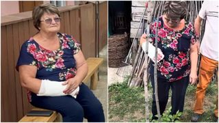 În ce stare se află femeia care a fost atacată de un șacal turbat. Maria a ajuns la spital după ce a fost mușcată de mai multe ori: „Mă omora acolo”