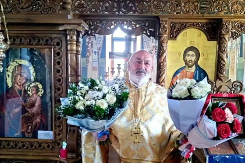 botosani, preot mort, biserica 