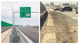 A0, autostrada de peste 800 de milioane de lei, s-a stricat la un an de la inaugurare. Cum justifică CNAIR situația