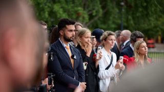 Conferință de presă &icirc;n fața Casei Albe