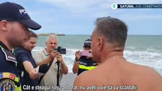 VIDEO Zi de foc pe litoral: valuri mari, steag roșu și intervenții de urgență pentru salvatori și jandarmi. 4 oameni au murit