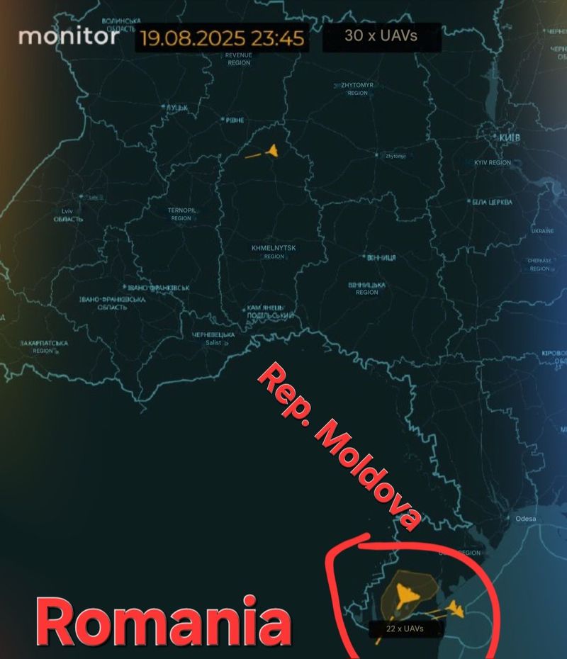 razboi ucraina, drone rusesti, ro-alert, atac granita 