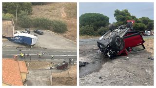 Gest disperat al unui șofer român de TIR care a încercat să salveze viața unui designer italian celebru care pătruns pe contrasens