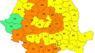 cod galben vijelii, cod portocaliu ploi, cod galben canicula 