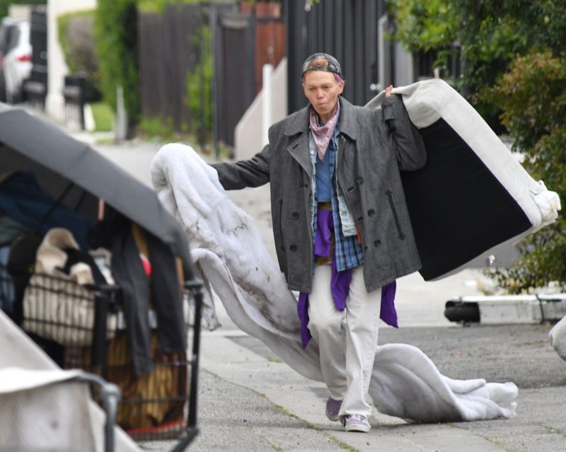 loni willison, actrita, om fara adapost