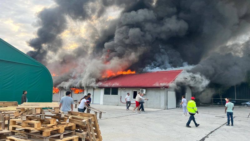 Incendiu Buftea - 25 august 2025