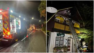 VIDEO Incendiu la o pensiune din Sovata! Turiștii au avut parte de o vacanță de coșmar