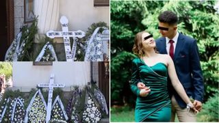 VIDEO Ștefan și Ștefania, conduși pe ultimul drum &icirc;mpreună. Zi de doliu local, după moartea celor patru tineri: &rdquo;Lacrimile spun tot ceea ce cuvintele nu pot&rdquo;