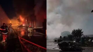 UPDATE VIDEO &bdquo;Să nu iasă afară, să țină geamurile &icirc;nchise!&rdquo; Incendiu masiv la Dragonul Roșu: aer irespirabil &icirc;n București, niveluri periculoase de poluare. Garda de Mediu reacționează