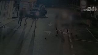 VIDEO Răfuială într-o benzinărie din Bacău. Cinci indivizi au fost reținuți pentru agresiune și furt