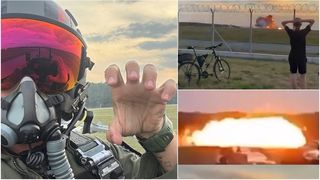 VIDEO Ultima fotografie a pilotului care a murit în Polonia, postată cu câteva minute înainte de ultimul zbor cu avionul F-16