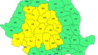 atentionare anm, cod galben furtuni, canicula 