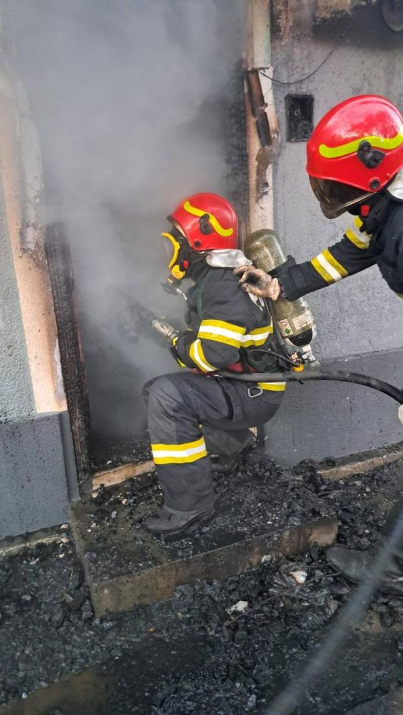 botosani, barbat ranit, explozie 