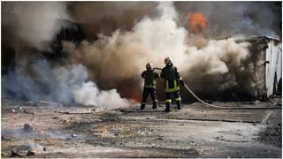 Atac masiv al Rusiei în Ucraina. Demonstrație de forță a lui Putin, în timp ce asistă la parada militară de la Beijing