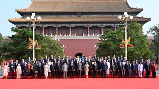 Fotografia oficială de la parada militară din Beijing