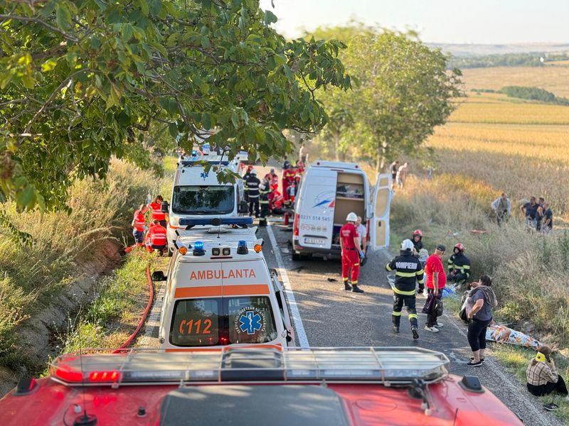 accident grav, morti, botosani 