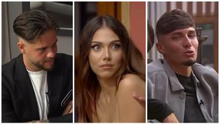 VIDEO Dorobanțu și Neamțu, hotărâți să afle picanterii din viața Luciei. Au asaltat-o cu întrebări indecente: "Știi să te săruți" Concurenta a roșit toată