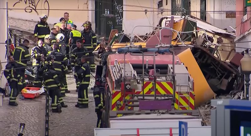 Tragedie la furnicularul din Lisabona