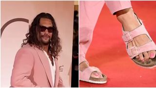 VIDEO Jason Momoa, apariție surprinzătoare la Festivalul de Film de la Veneția. A venit cu unghiile vopsite în roz