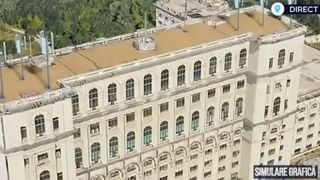 VIDEO Situație tensionată la Senat. Angajații Parlamentului, &icirc;ntre sporul tăiat și temerile legate de antenele de pe acoperiș