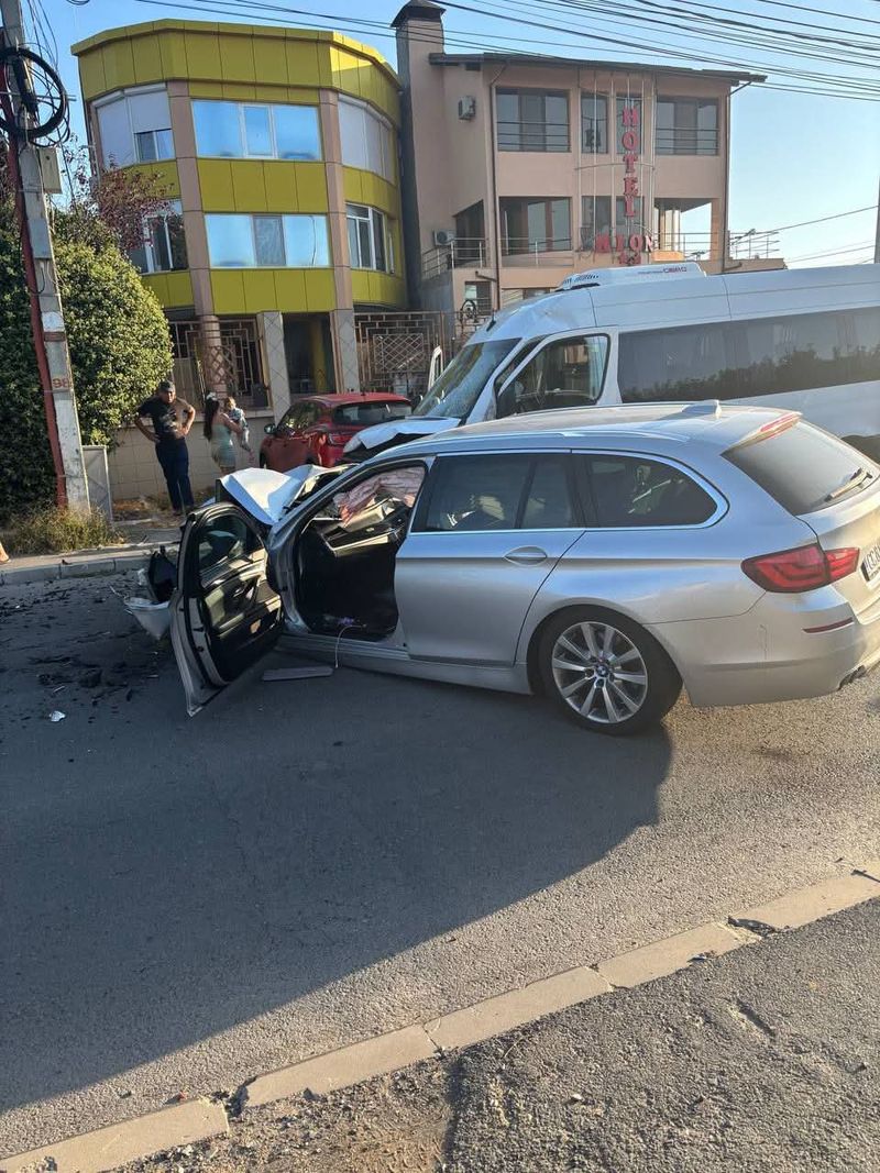 Accident grav la ieșirea din Mangalia