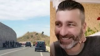 barbat mort, roman mort italia, accident grav 