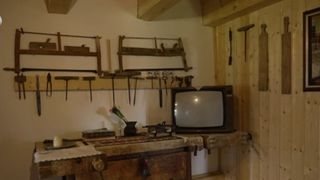 Interiorul unei case restaurate de familia Tupiță